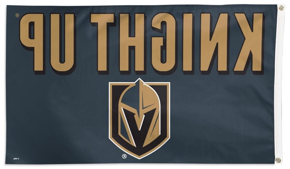 Las Vegas Golden Knights Flag 3x5 Knight Up heartlandflags