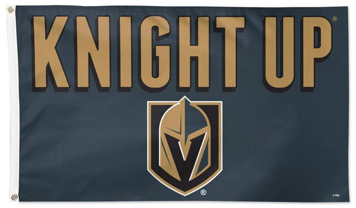 Las Vegas Golden Knights Flag 3x5 Knight Up heartlandflags