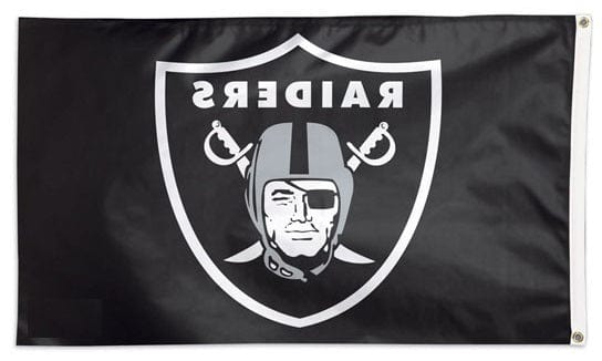 Las Vegas Raiders Flag 3x5 Black heartlandflags