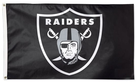 Las Vegas Raiders Flag 3x5 Black heartlandflags