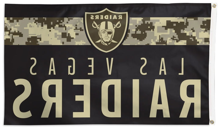 Las Vegas Raiders Flag 3x5 Digi Camo heartlandflags