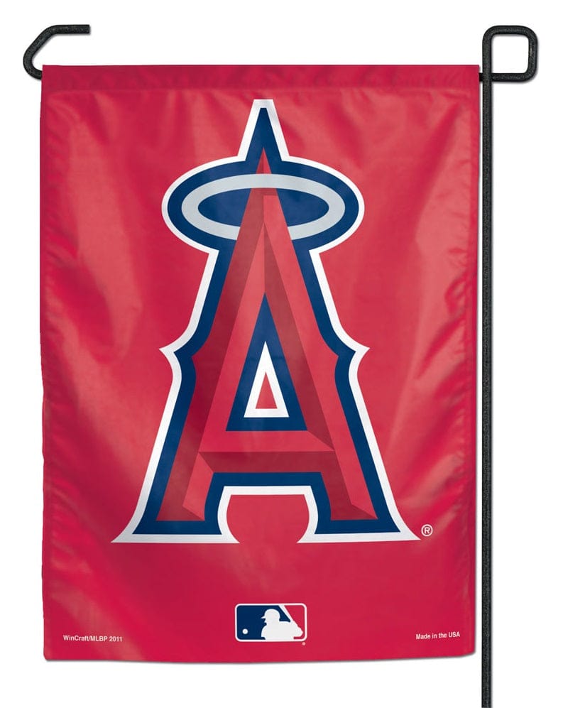 Los Angeles Angels Garden Flag Logo Single Sided heartlandflags