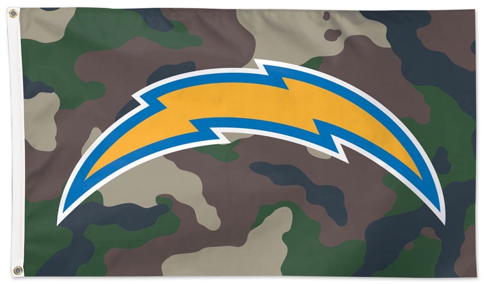 Los Angeles Chargers Flag 3x5 Camo heartlandflags