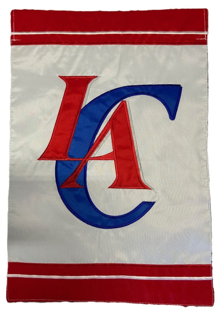 Los Angeles Clippers Garden Flag 2 Sided Applique heartlandflags