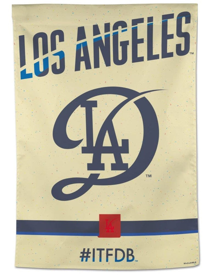 Los Angeles Dodgers Banner City Connect Flag heartlandflags