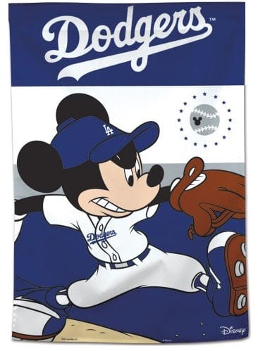 Los Angeles Dodgers Banner Disney Mickey Mouse House Flag heartlandflags