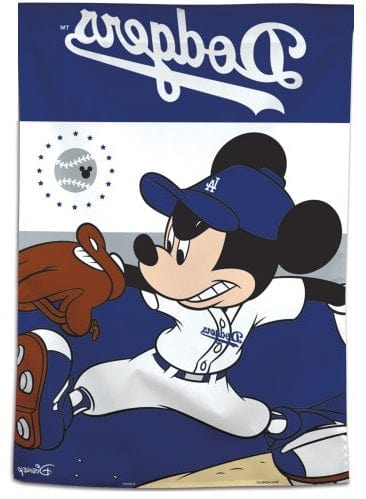 Los Angeles Dodgers Banner Disney Mickey Mouse House Flag heartlandflags