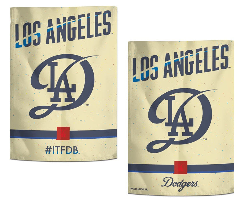 Los Angeles Dodgers City Connect Garden Flag heartlandflags