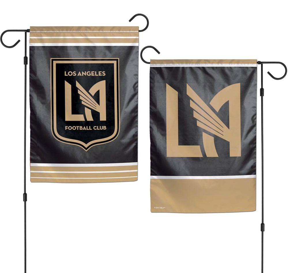 Los Angeles Football Club Garden Flag 2 Sided Soccer heartlandflags