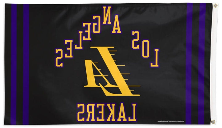 Los Angeles Lakers Flag 3x5 City Connect heartlandflags