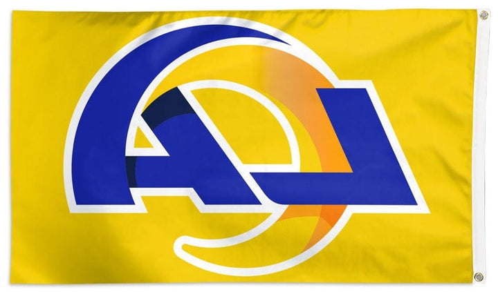 Los Angeles Rams Flag 3x5 Logo Yellow heartlandflags