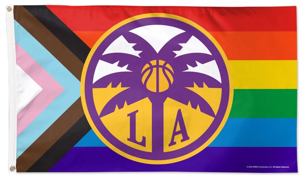 Los Angeles Sparks Flag 3x5 Pride heartlandflags