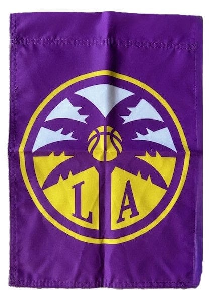 Los Angeles Sparks Garden Flag 2 Sided heartlandflags