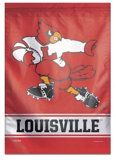 Louisville Cardinals Flag Throwback Football House Banner heartlandflags