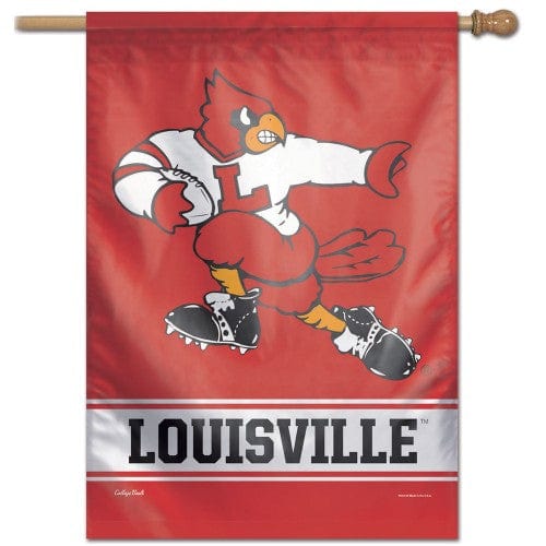 Louisville Cardinals Flag Throwback Football House Banner heartlandflags