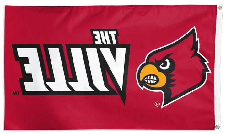 Louisville Cardinals Flag 3x5 The Ville heartlandflags