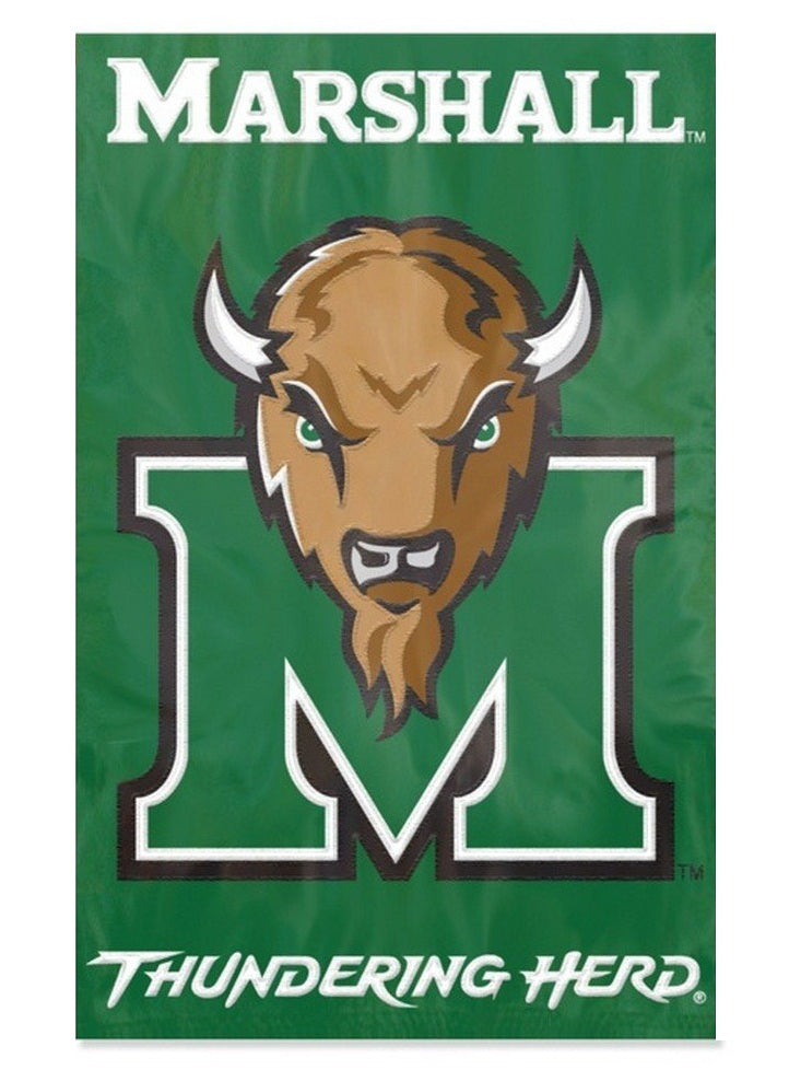 Marshall Thundering Herd Banner 2 Sided heartlandflags