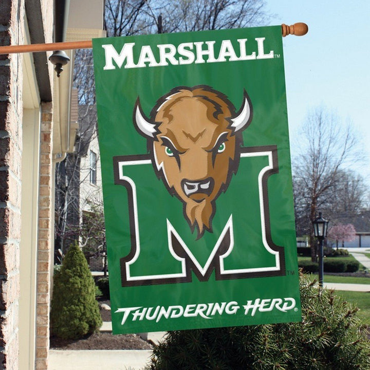 Marshall Thundering Herd Banner 2 Sided heartlandflags