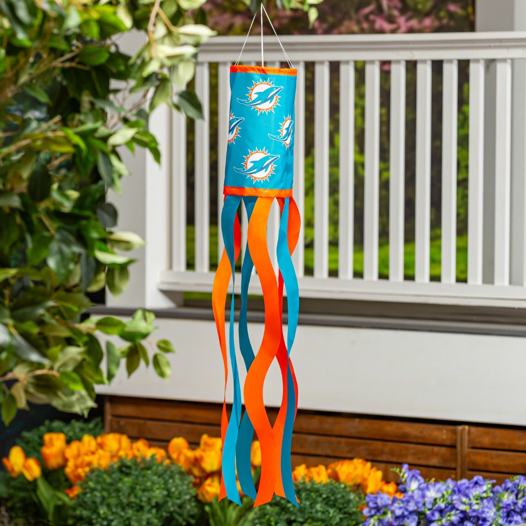 Miami Dolphins Windsock 40 Inches heartlandflags