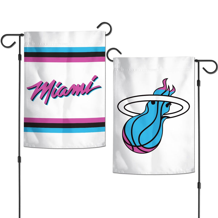 Miami Heat City Garden Flag 2 Sided heartlandflags