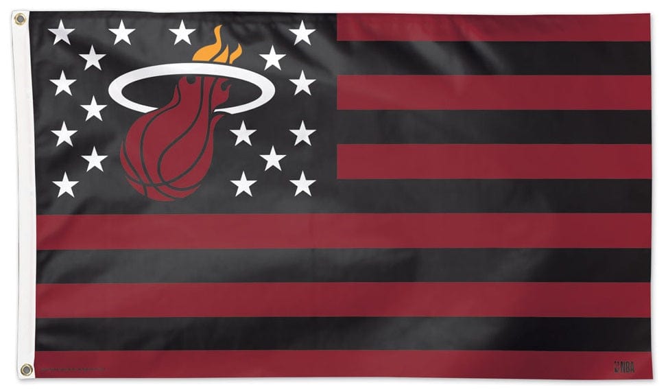 Miami Heat Flag 3x5 Patriotic Stars Stripes heartlandflags