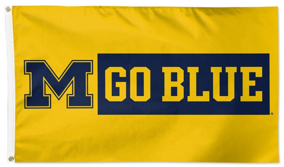 Michigan Wolverines Flag 3x5 Go Blue heartlandflags