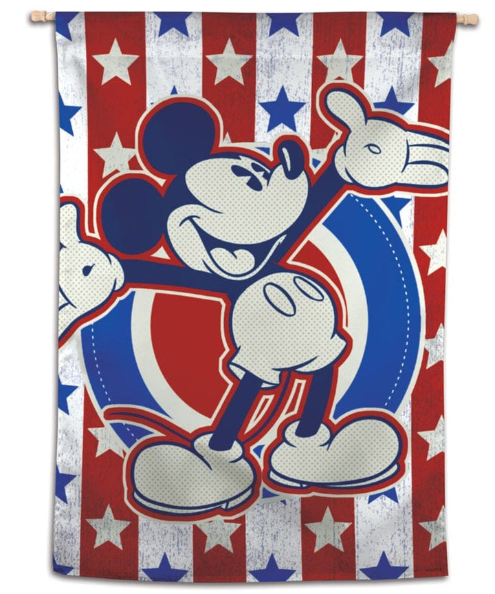 Mickey Mouse Patriotic Banner Stars heartlandflags