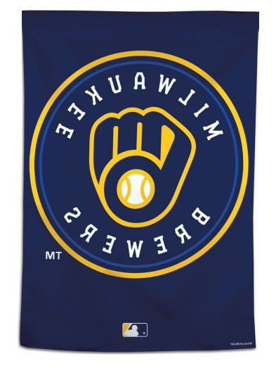 Milwaukee Brewers Flag Logo House Banner heartlandflags