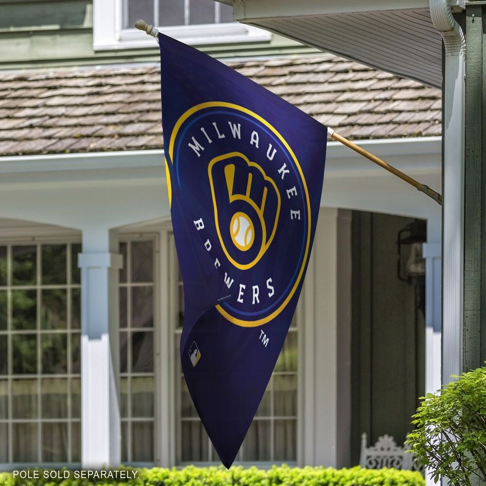 Milwaukee Brewers Flag Logo House Banner heartlandflags