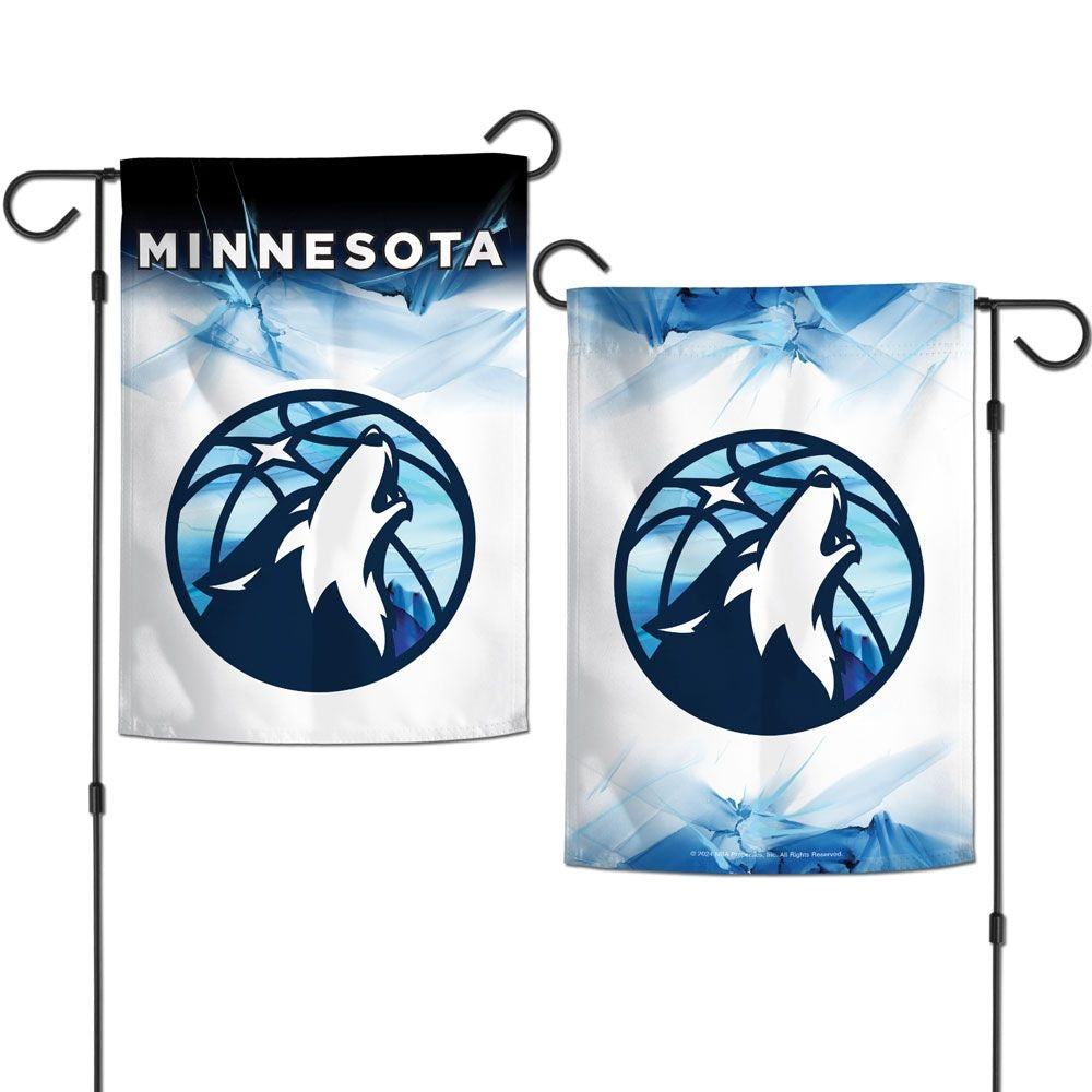 Minnesota Timberwolves City Garden Flag 2 Sided heartlandflags