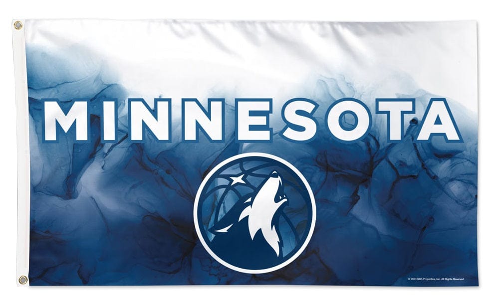 Minnesota Timberwolves Flag 3x5 City Logo 2023 heartlandflags