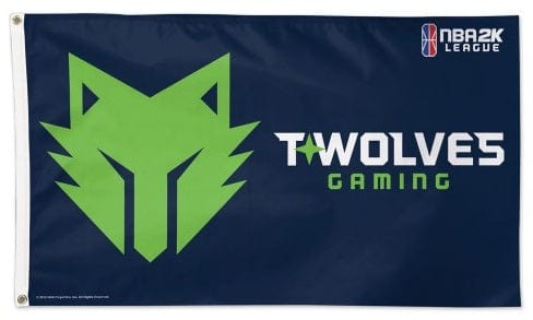 Minnesota Timberwolves Flag NBA2K League 3x5 Gaming heartlandflags