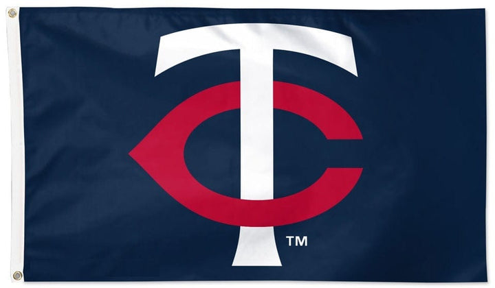 Minnesota Twins Flag 3x5 TC New Logo heartlandflags