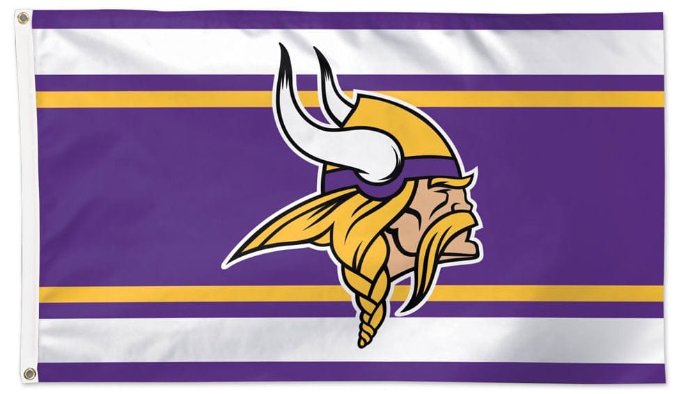 Minnesota Vikings Flag 3x5 Home Stripe heartlandflags