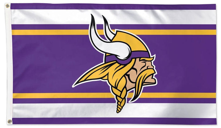 Minnesota Vikings Flag 3x5 Home Stripe heartlandflags