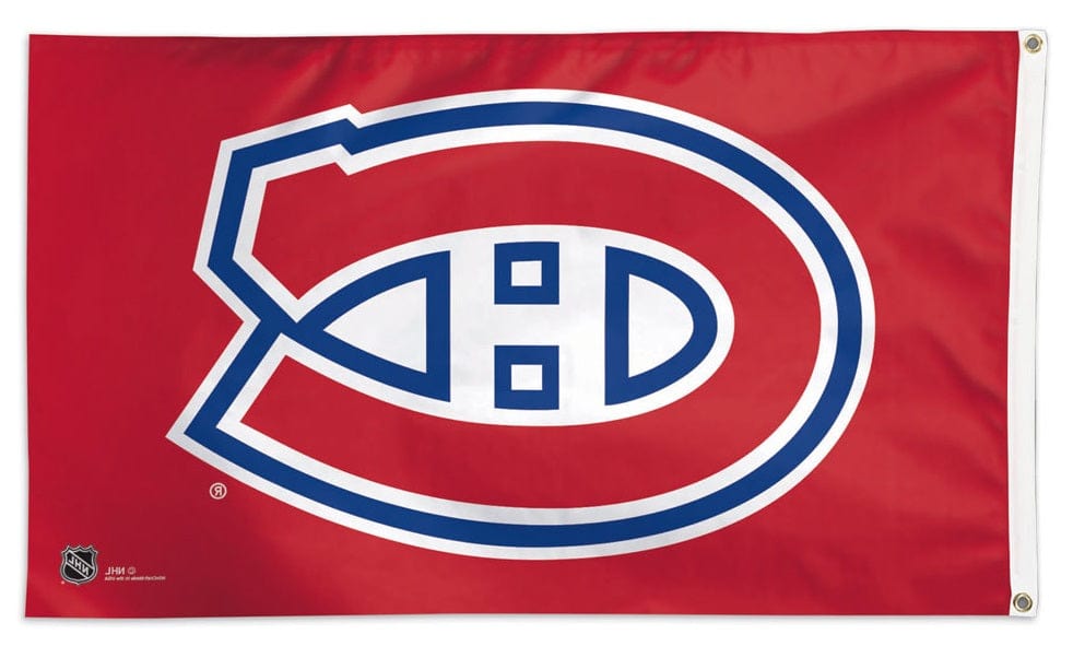 Montreal Canadians Flag 3x5 Logo heartlandflags