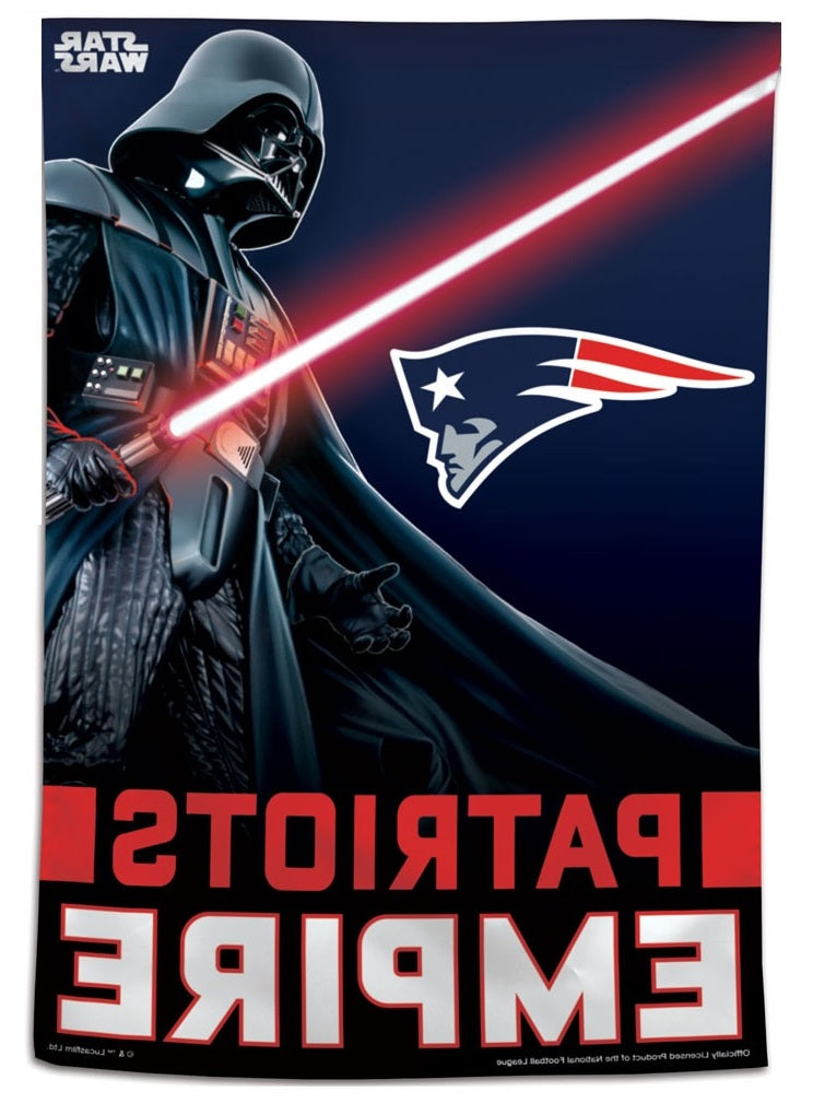 New England Patriots Empire Flag Darth Vader heartlandflags