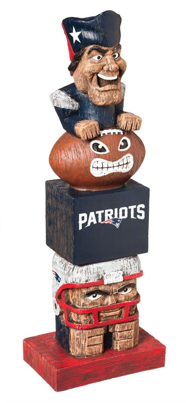 New England Patriots Tiki Garden Statue heartlandflags