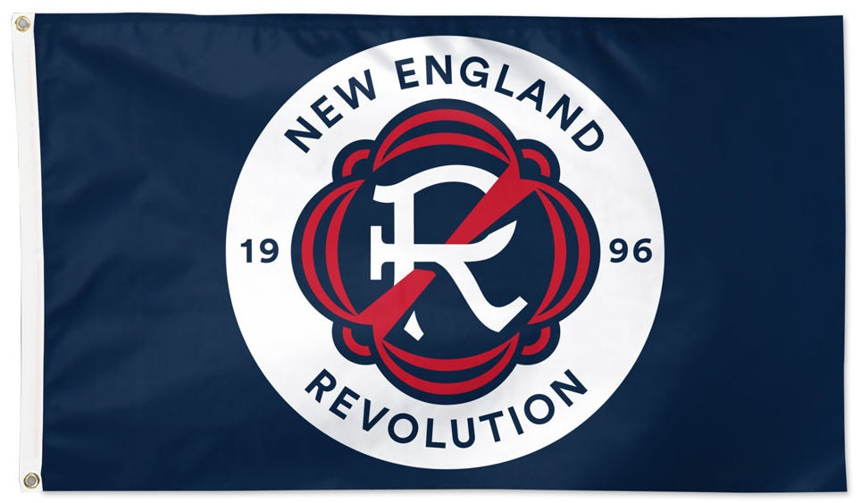 New England Revolution Flag 3x5 Soccer heartlandflags