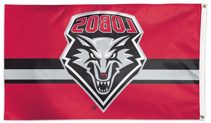 New Mexico Lobos Flag 3x5 University Logo heartlandflags