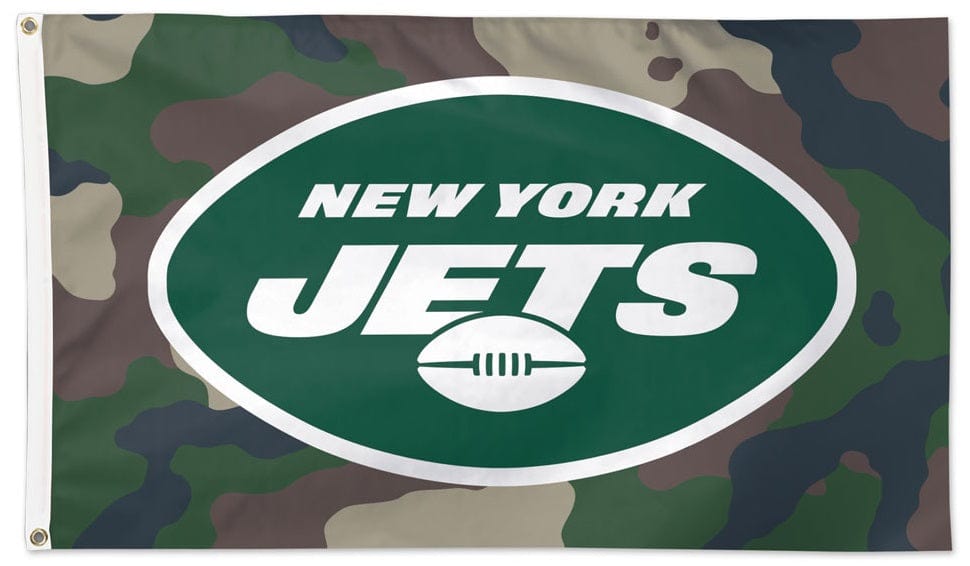 New York Jets Flag 3x5 Military Camo heartlandflags