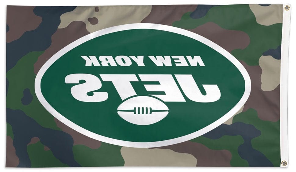 New York Jets Flag 3x5 Military Camo heartlandflags