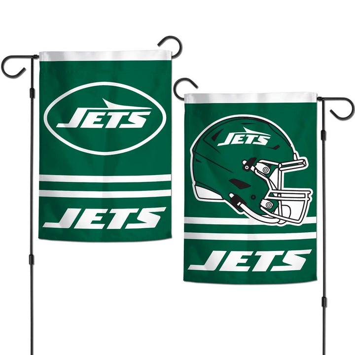 New York Jets Garden Flag 2 Sided heartlandflags