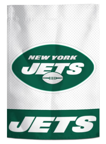 New York Jets Garden Flag Applique 2 Sided heartlandflags