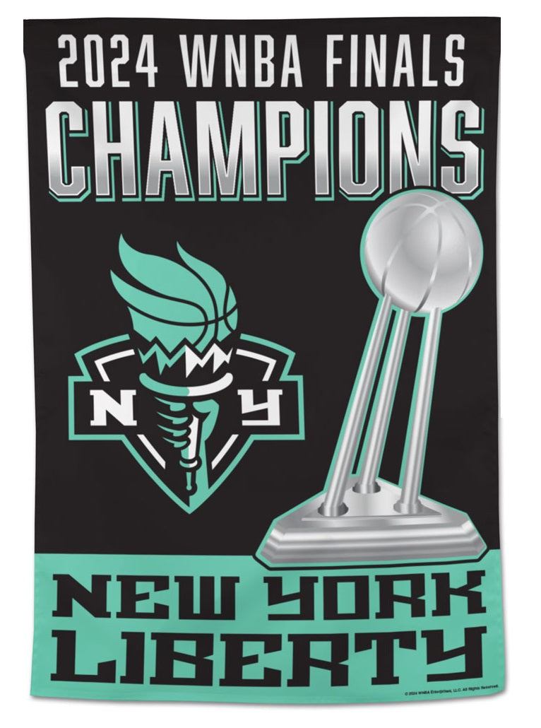 New York Liberty Banner 2024 WNBA Champs heartlandflags