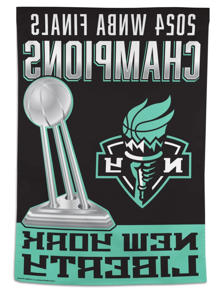 New York Liberty Banner 2024 WNBA Champs heartlandflags