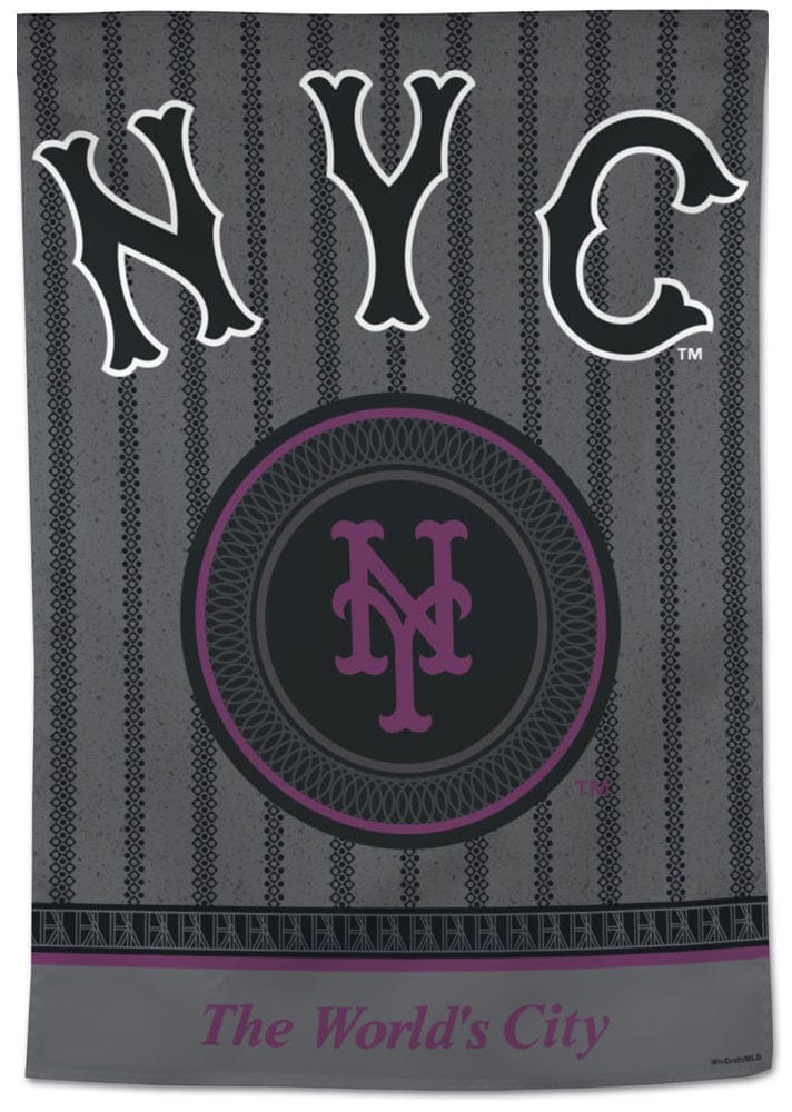 New York Mets Banner City Connect Flag heartlandflags