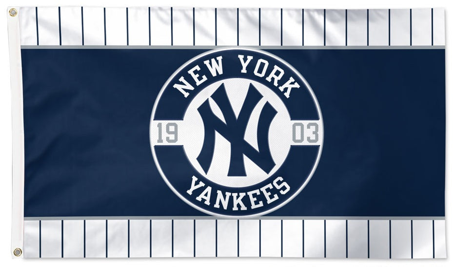 New York Yankees Embroidered Flag 2 Sided heartlandflags