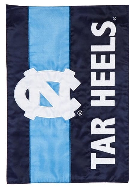 North Carolina Tar Heels Banner 2 Sided Embellished Flag heartlandflags