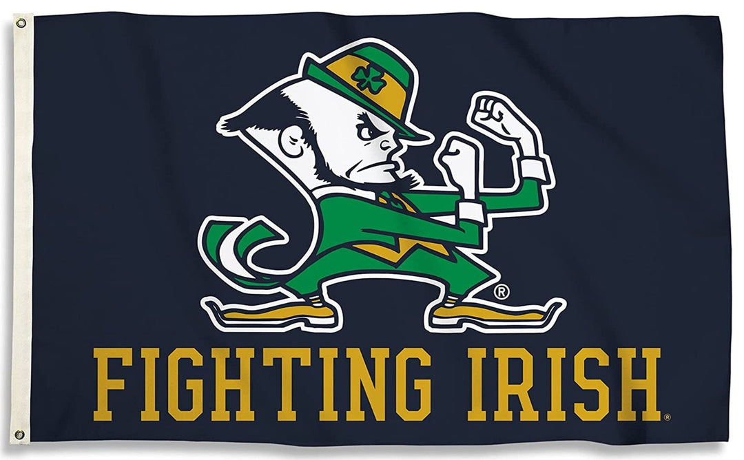 Notre Dame Fighting Irish Flag 2 Sided 3x5 heartlandflags